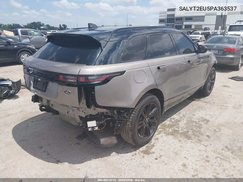 2023 Land Rover Range Rover Velar P340 R-Dynamic S Mhev VIN: SALYT2EU5PA363537 Lot: 45312114