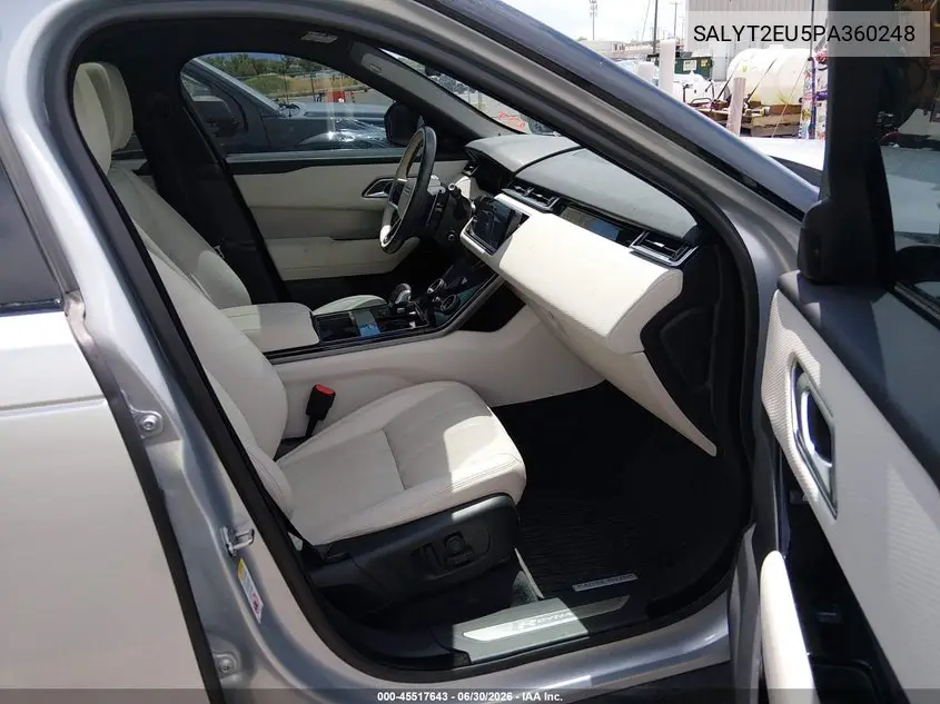 2023 Land Rover Range Rover Velar P340 R-Dynamic S Mhev VIN: SALYT2EU5PA360248 Lot: 45517643