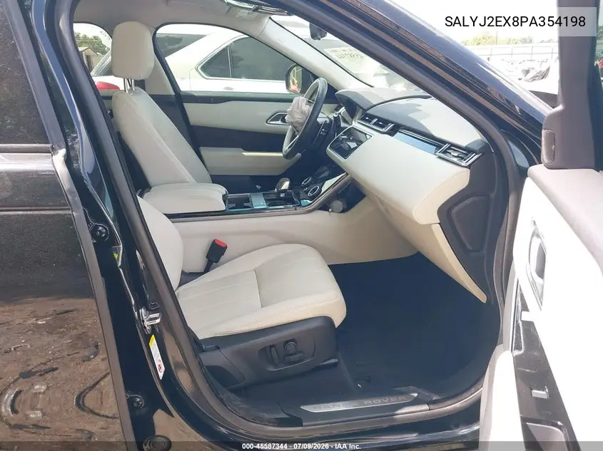 2023 Land Rover Range Rover Velar P250 S VIN: SALYJ2EX8PA354198 Lot: 45587344
