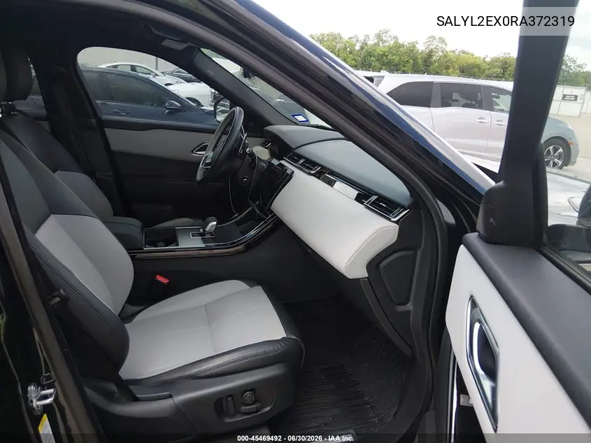 2024 Land Rover Range Rover Velar P250 Dynamic Se VIN: SALYL2EX0RA372319 Lot: 45469492