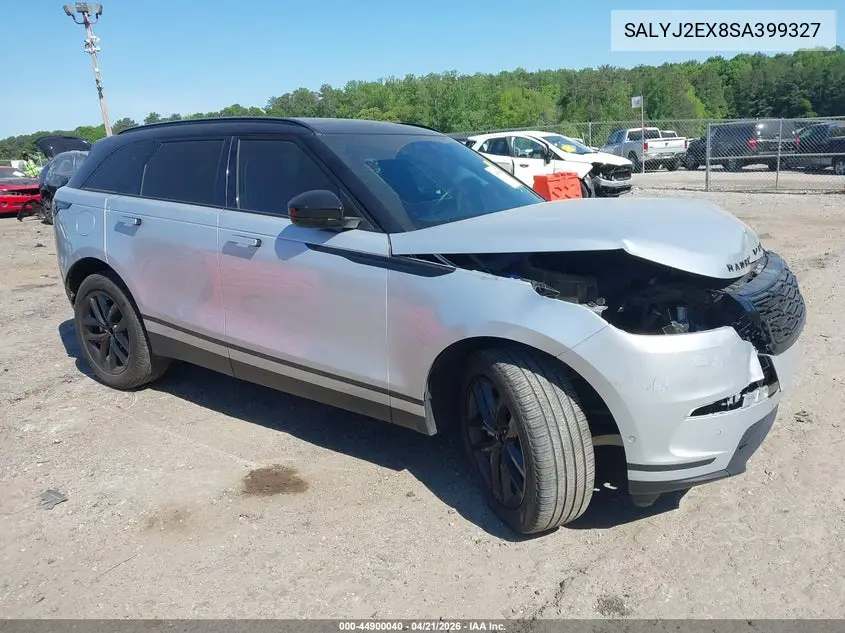 2025 Land Rover Range Rover Velar P250 S VIN: SALYJ2EX8SA399327 Lot: 44900040