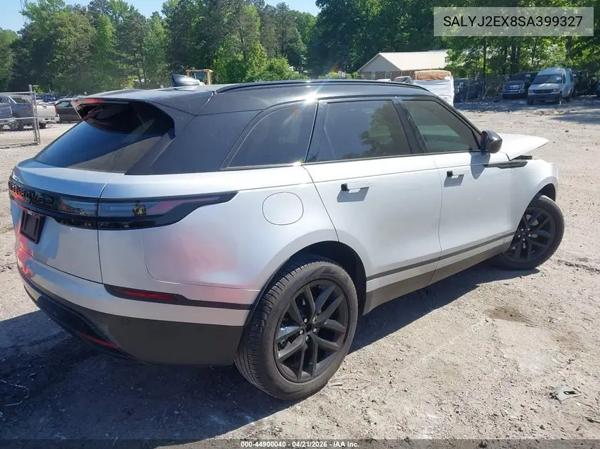 2025 Land Rover Range Rover Velar P250 S VIN: SALYJ2EX8SA399327 Lot: 44900040