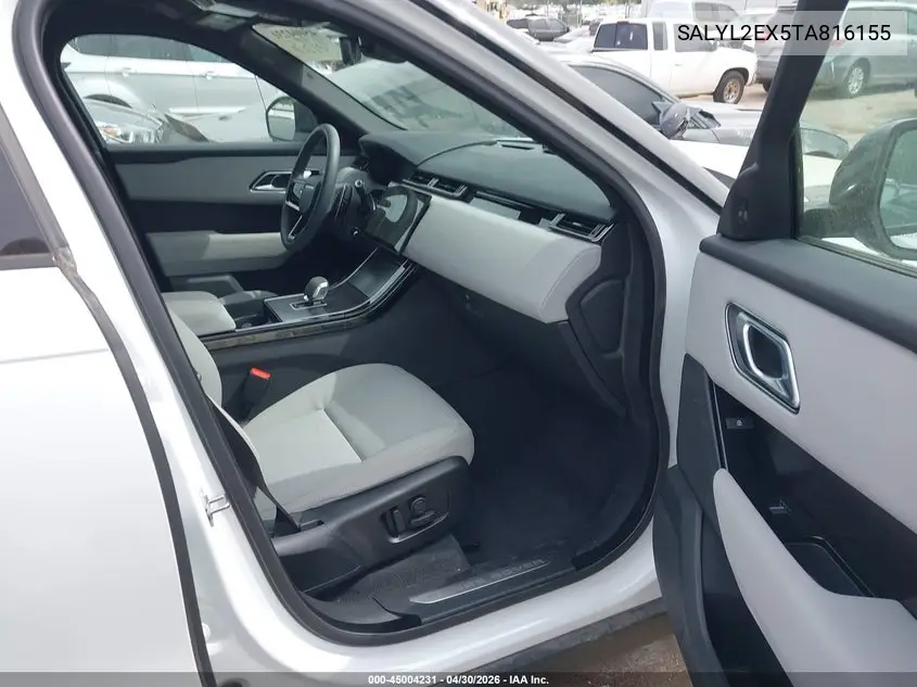 2026 Land Rover Range Rover Velar P250 Dynamic Se VIN: SALYL2EX5TA816155 Lot: 45004231