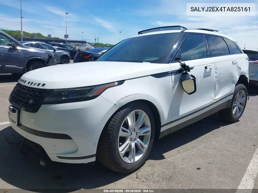 2026 Land Rover Range Rover Velar S VIN: SALYJ2EX4TA825161 Lot: 45189286