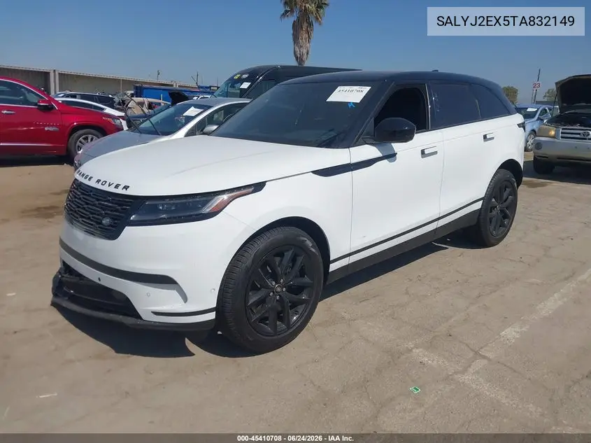 2026 Land Rover Range Rover Velar S VIN: SALYJ2EX5TA832149 Lot: 45410708