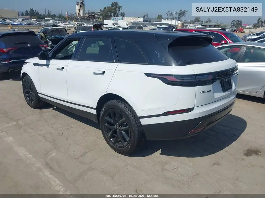 2026 Land Rover Range Rover Velar S VIN: SALYJ2EX5TA832149 Lot: 45410708