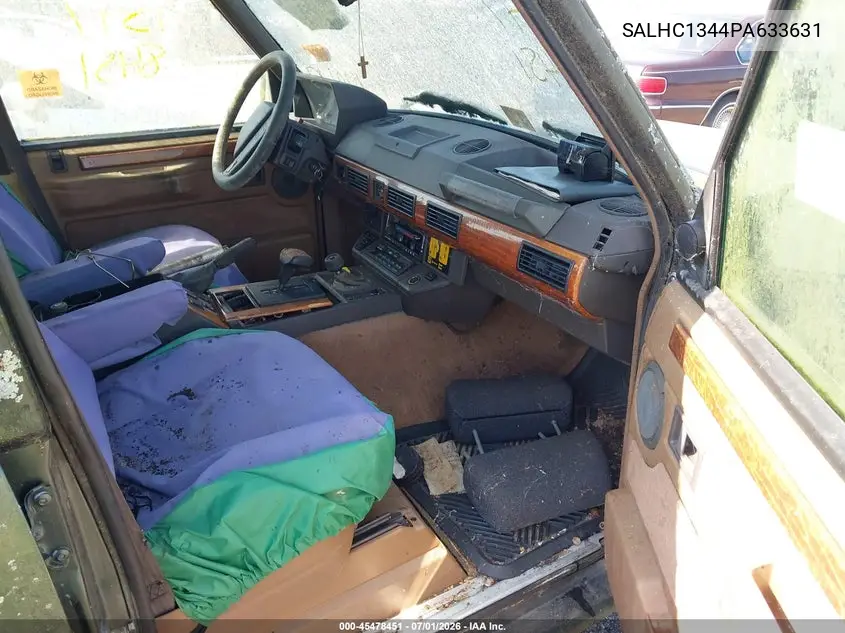 1993 Land Rover Range Rover Long Wheelbase VIN: SALHC1344PA633631 Lot: 45478451