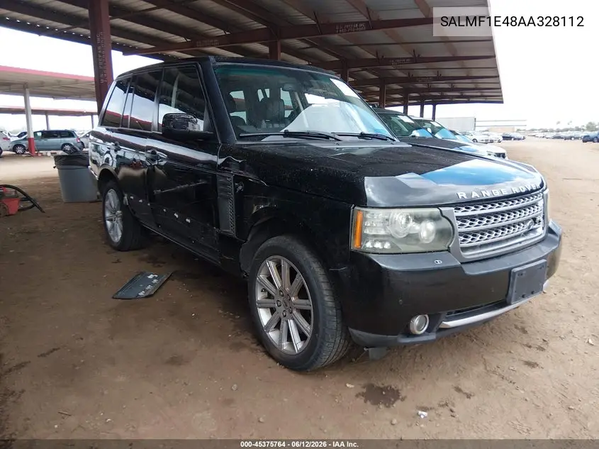 2010 Land Rover Range Rover Supercharged VIN: SALMF1E48AA328112 Lot: 45375764