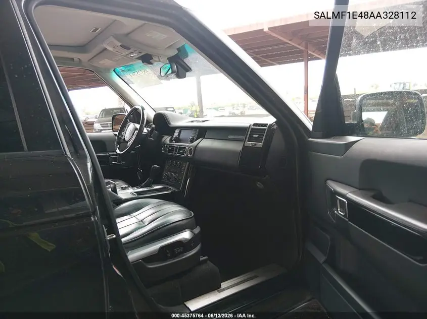 2010 Land Rover Range Rover Supercharged VIN: SALMF1E48AA328112 Lot: 45375764
