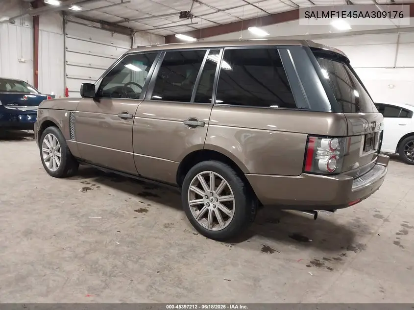 2010 Land Rover Range Rover Supercharged VIN: SALMF1E45AA309176 Lot: 45397212