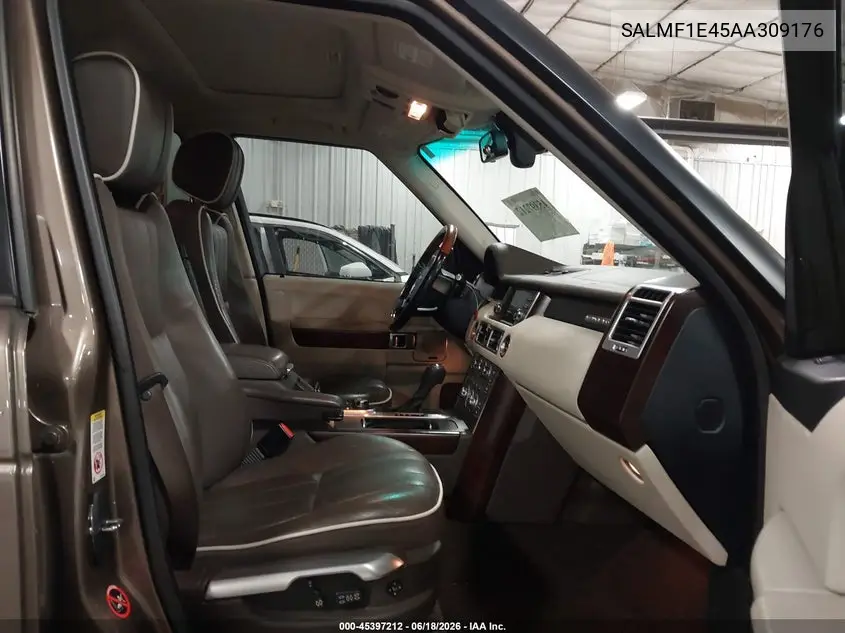 2010 Land Rover Range Rover Supercharged VIN: SALMF1E45AA309176 Lot: 45397212