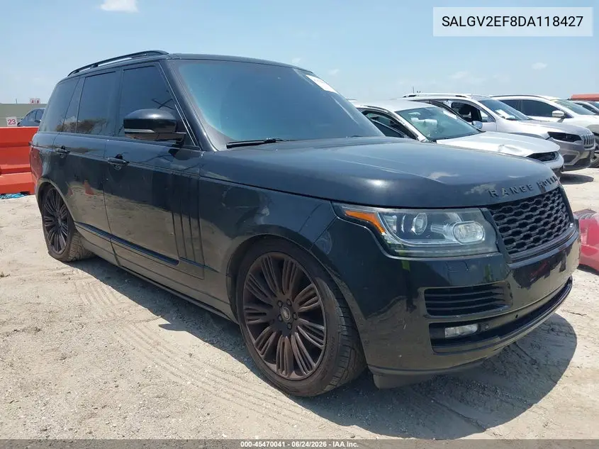 2013 Land Rover Range Rover Supercharged Plus Autobiography Pkg VIN: SALGV2EF8DA118427 Lot: 45470041