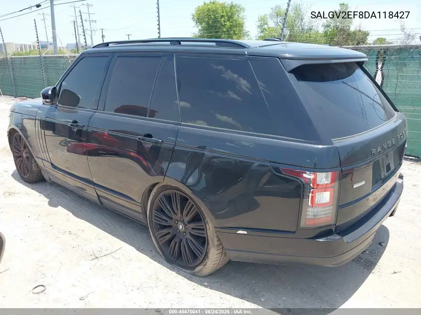 2013 Land Rover Range Rover Supercharged Plus Autobiography Pkg VIN: SALGV2EF8DA118427 Lot: 45470041