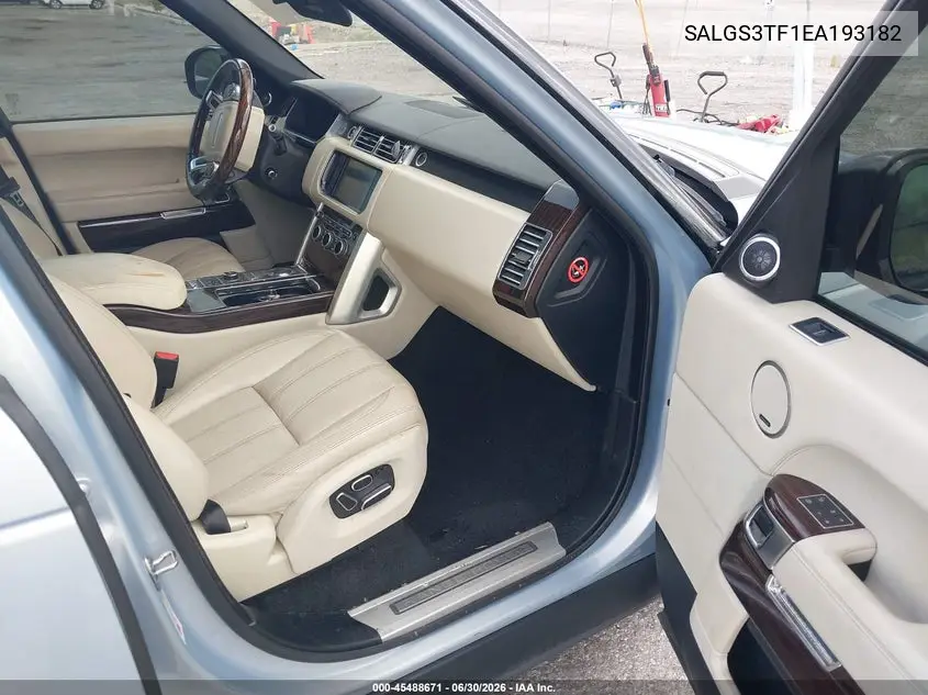 2014 Land Rover Range Rover 5.0L V8 Supercharged VIN: SALGS3TF1EA193182 Lot: 45488671