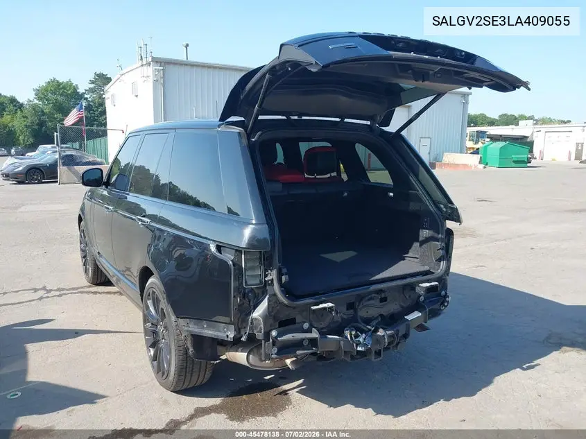2020 Land Rover Range Rover Autobiography VIN: SALGV2SE3LA409055 Lot: 45478138