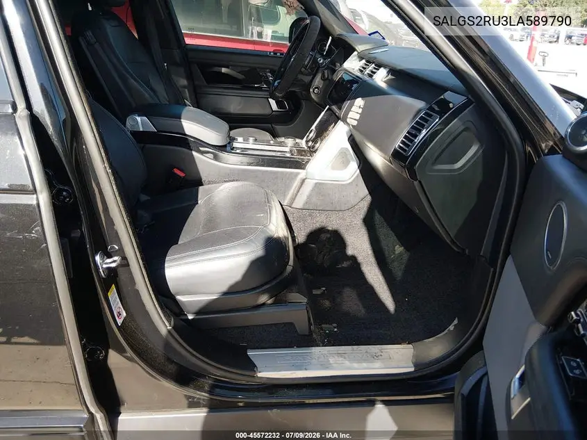 2020 Land Rover Range Rover Hse VIN: SALGS2RU3LA589790 Lot: 45572232