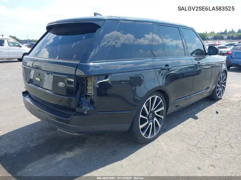 2020 Land Rover Range Rover Autobiography VIN: SALGV2SE6LA583525 Lot: 45632590