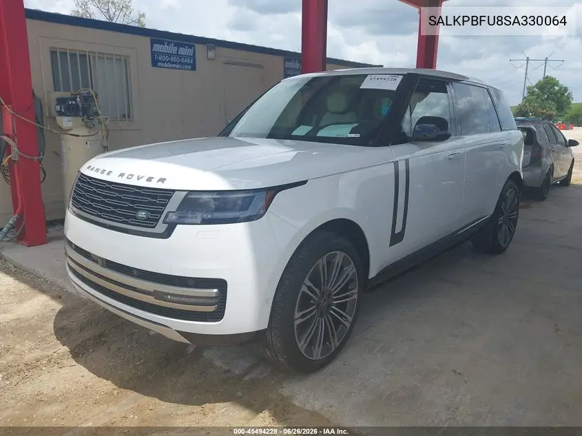 2025 Land Rover Range Rover P400 Se 7 Seat VIN: SALKPBFU8SA330064 Lot: 45494228