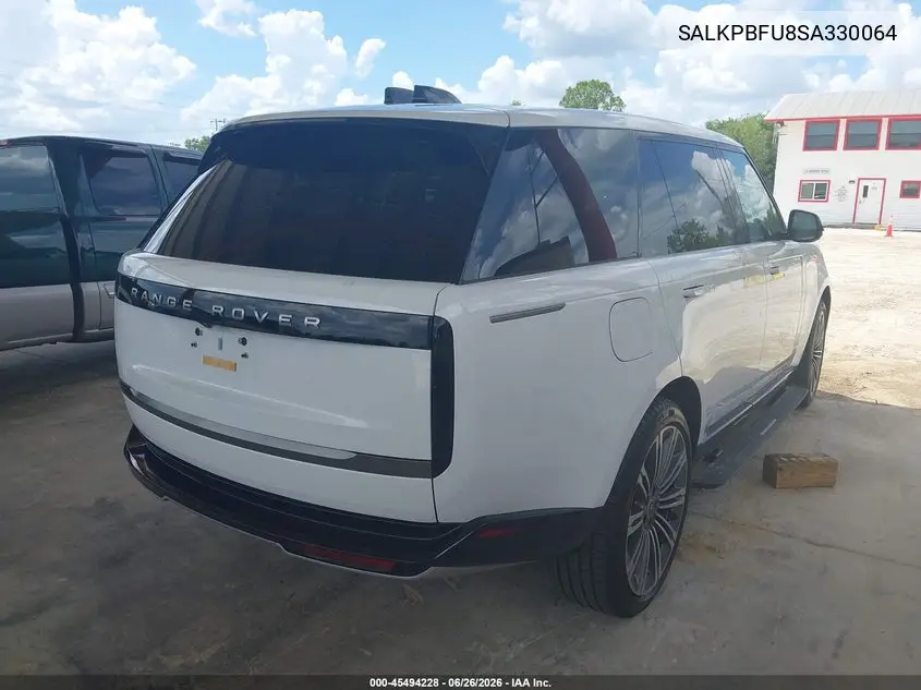 2025 Land Rover Range Rover P400 Se 7 Seat VIN: SALKPBFU8SA330064 Lot: 45494228