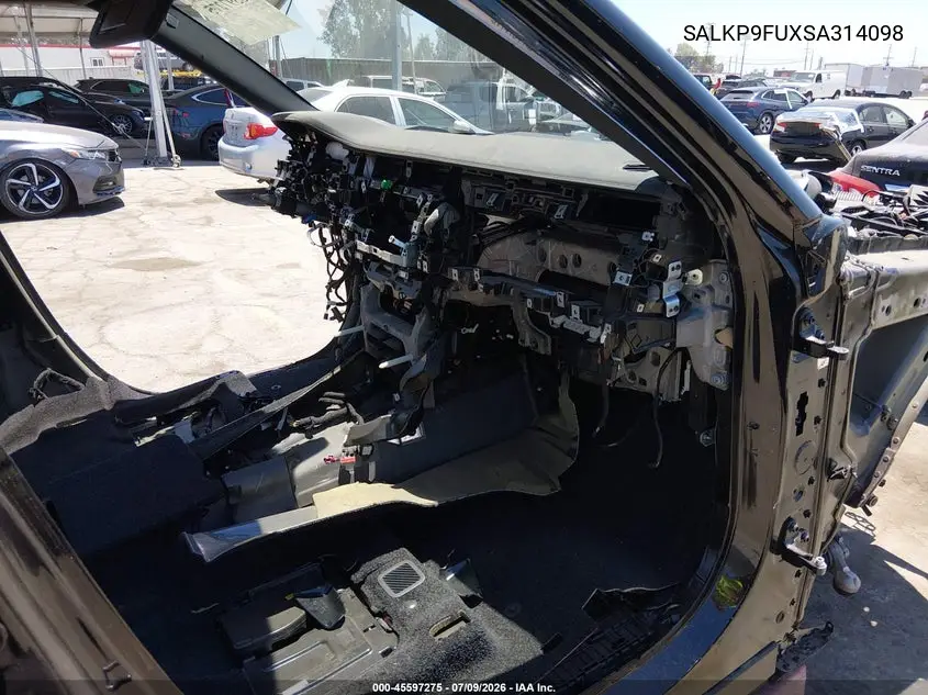 2025 Land Rover Range Rover P400 Se VIN: SALKP9FUXSA314098 Lot: 45597275