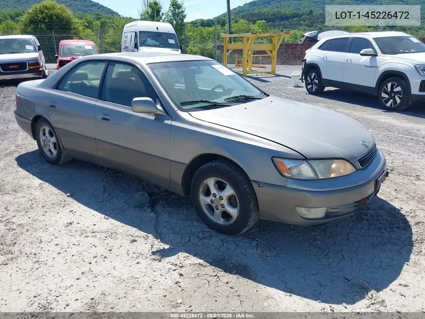 1999 Lexus Es 300 VIN: JT8BF28G5X0231831 Lot: 45226472