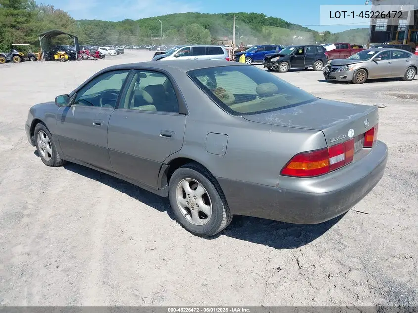 1999 Lexus Es 300 VIN: JT8BF28G5X0231831 Lot: 45226472