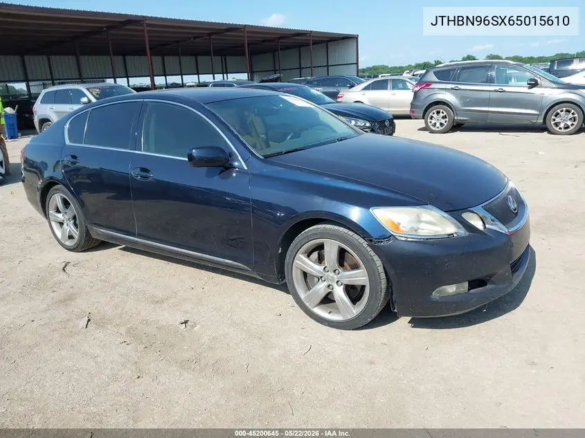 2006 Lexus Gs 430 VIN: JTHBN96SX65015610 Lot: 45200645