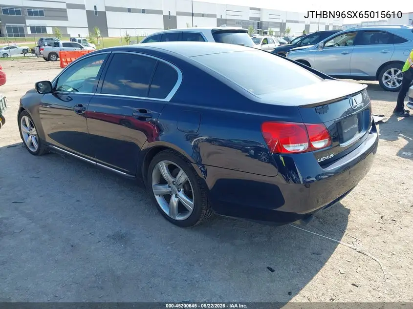 2006 Lexus Gs 430 VIN: JTHBN96SX65015610 Lot: 45200645