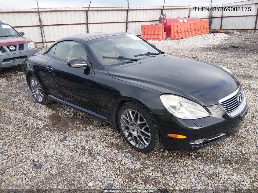 2006 Lexus Sc 430 VIN: JTHFN48Y869006175 Lot: 45405207