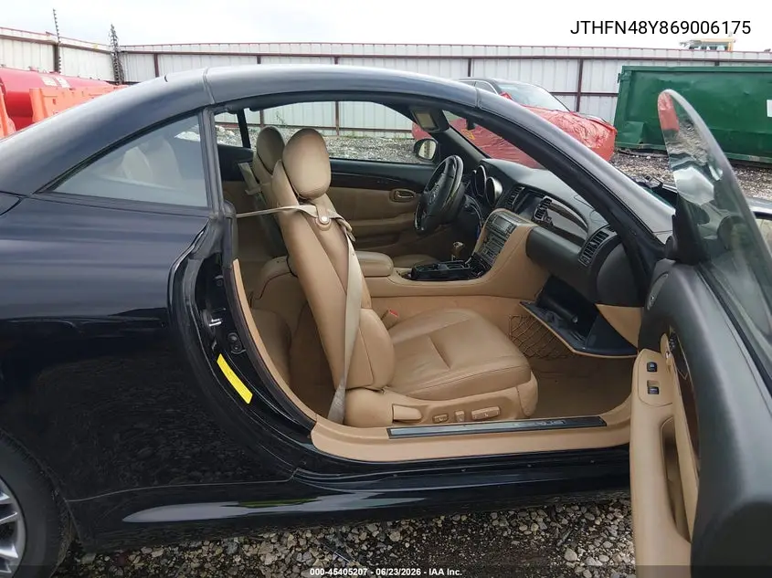 2006 Lexus Sc 430 VIN: JTHFN48Y869006175 Lot: 45405207