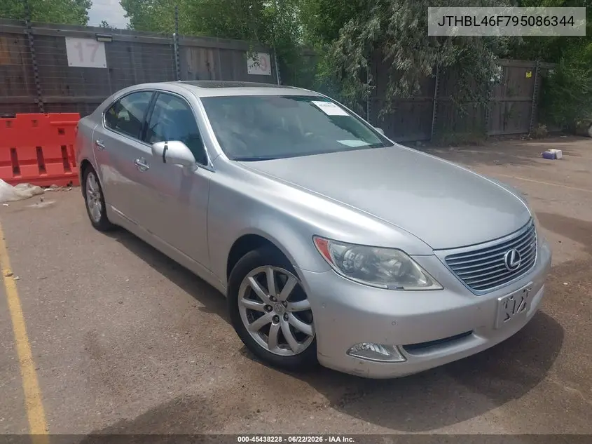 2009 Lexus Ls 460 VIN: JTHBL46F795086344 Lot: 45438228