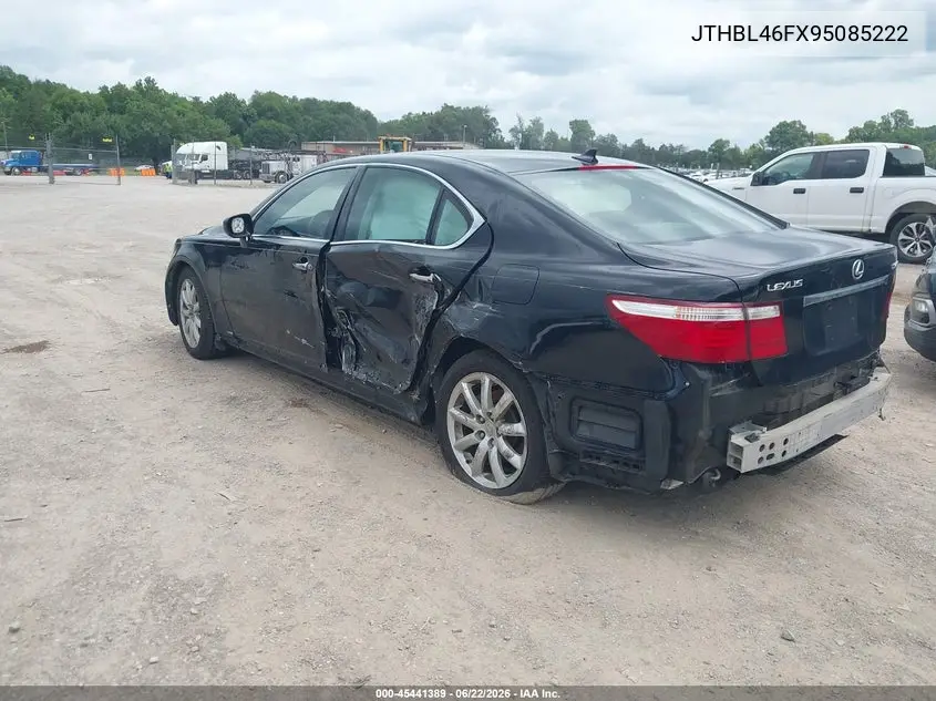 2009 Lexus Ls 460 VIN: JTHBL46FX95085222 Lot: 45441389