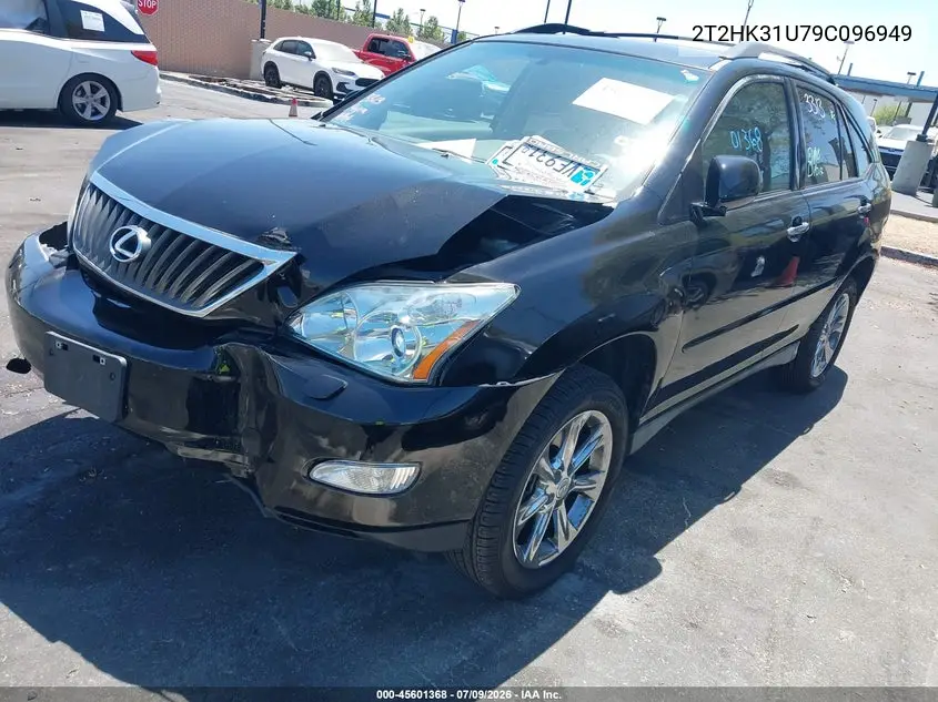 2009 Lexus Rx 350 VIN: 2T2HK31U79C096949 Lot: 45601368
