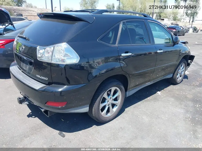 2009 Lexus Rx 350 VIN: 2T2HK31U79C096949 Lot: 45601368
