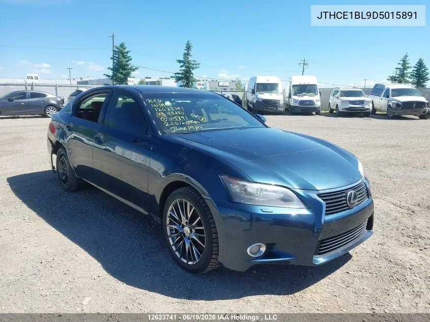 2013 Lexus Gs 350 350 VIN: JTHCE1BL9D5015891 Lot: 12623741