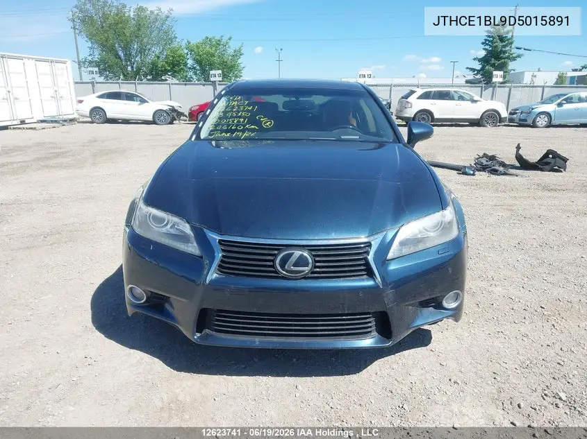2013 Lexus Gs 350 350 VIN: JTHCE1BL9D5015891 Lot: 12623741