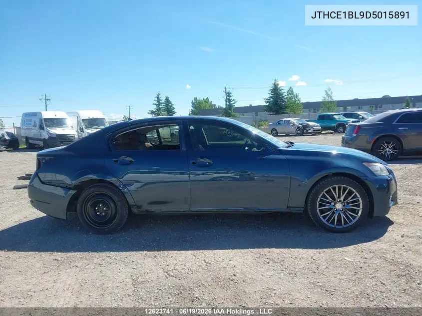 2013 Lexus Gs 350 350 VIN: JTHCE1BL9D5015891 Lot: 12623741