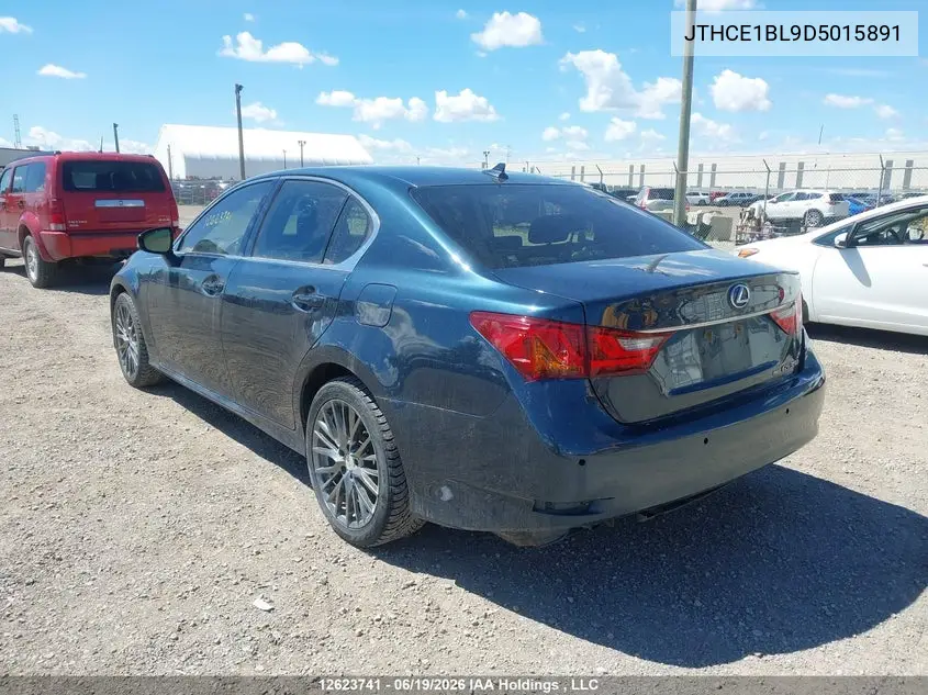 2013 Lexus Gs 350 350 VIN: JTHCE1BL9D5015891 Lot: 12623741