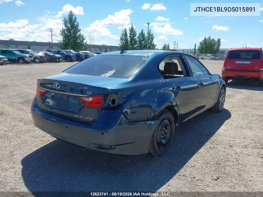 2013 Lexus Gs 350 350 VIN: JTHCE1BL9D5015891 Lot: 12623741