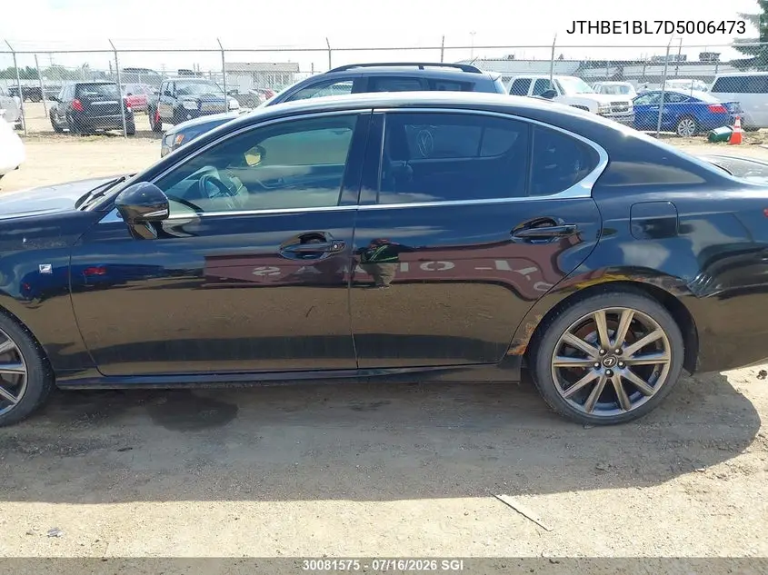 2013 Lexus Gs 350 VIN: JTHBE1BL7D5006473 Lot: 30081575