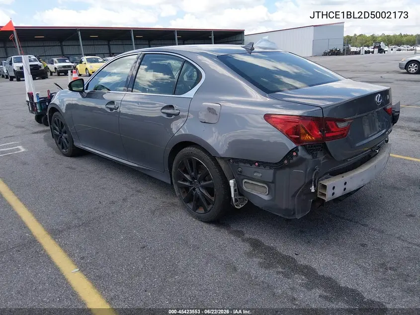 2013 Lexus Gs 350 VIN: JTHCE1BL2D5002173 Lot: 45423553