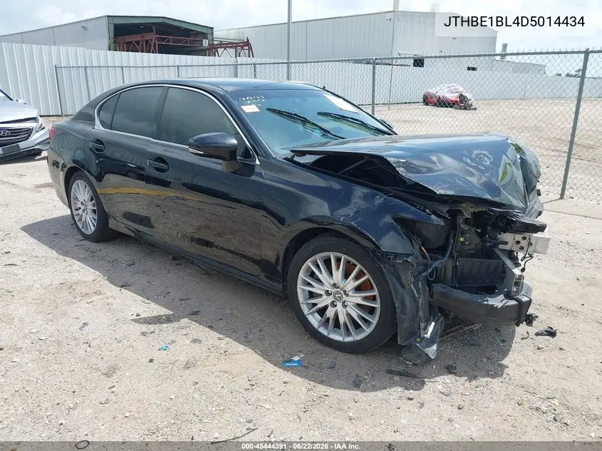 2013 Lexus Gs 350 VIN: JTHBE1BL4D5014434 Lot: 45444391