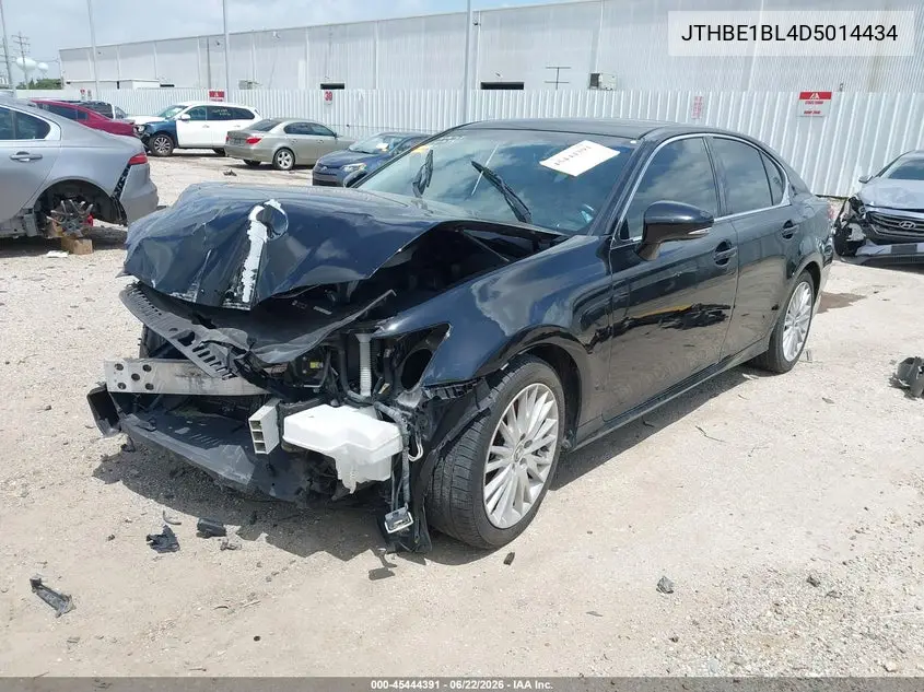2013 Lexus Gs 350 VIN: JTHBE1BL4D5014434 Lot: 45444391