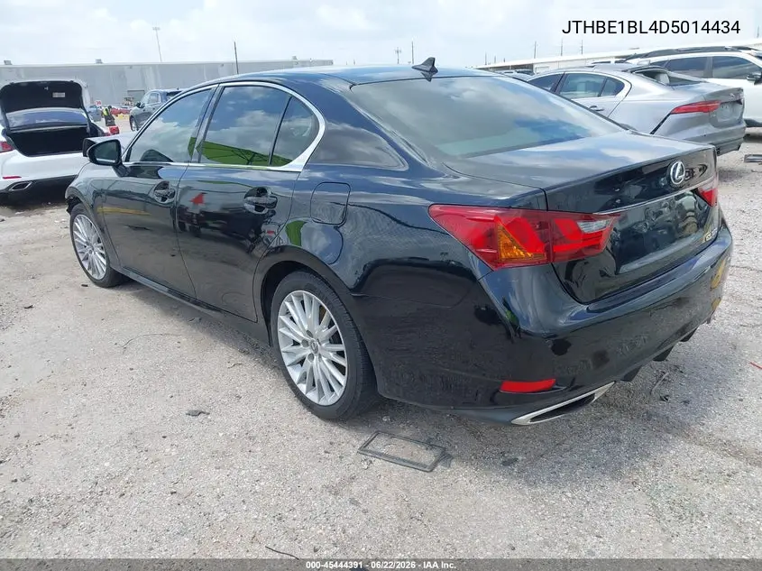 2013 Lexus Gs 350 VIN: JTHBE1BL4D5014434 Lot: 45444391