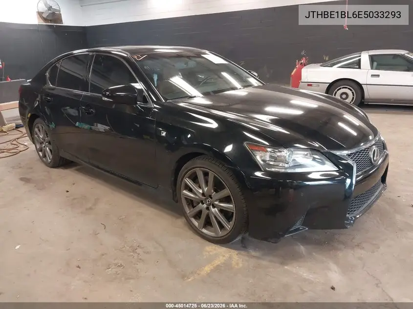 2014 Lexus Gs 350 VIN: JTHBE1BL6E5033293 Lot: 45014725