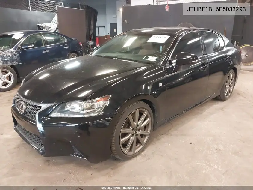 2014 Lexus Gs 350 VIN: JTHBE1BL6E5033293 Lot: 45014725
