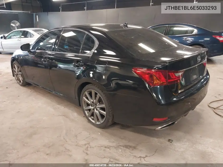 2014 Lexus Gs 350 VIN: JTHBE1BL6E5033293 Lot: 45014725