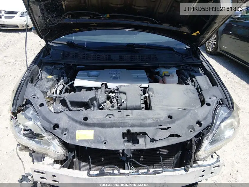 2014 Lexus Ct 200H VIN: JTHKD5BH3E2181893 Lot: 45057394