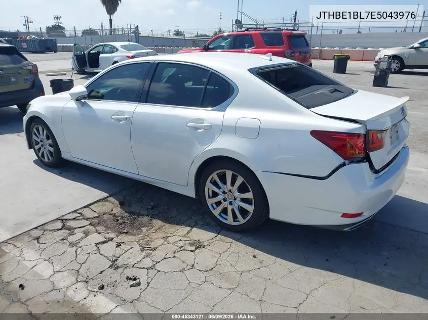 2014 Lexus Gs 350 VIN: JTHBE1BL7E5043976 Lot: 45343121