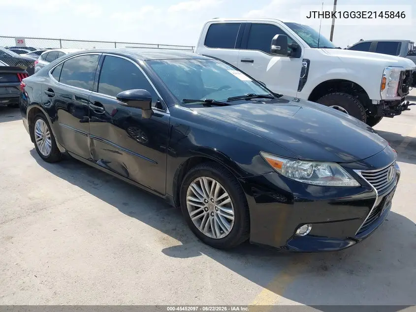 2014 Lexus Es 350 VIN: JTHBK1GG3E2145846 Lot: 45452097